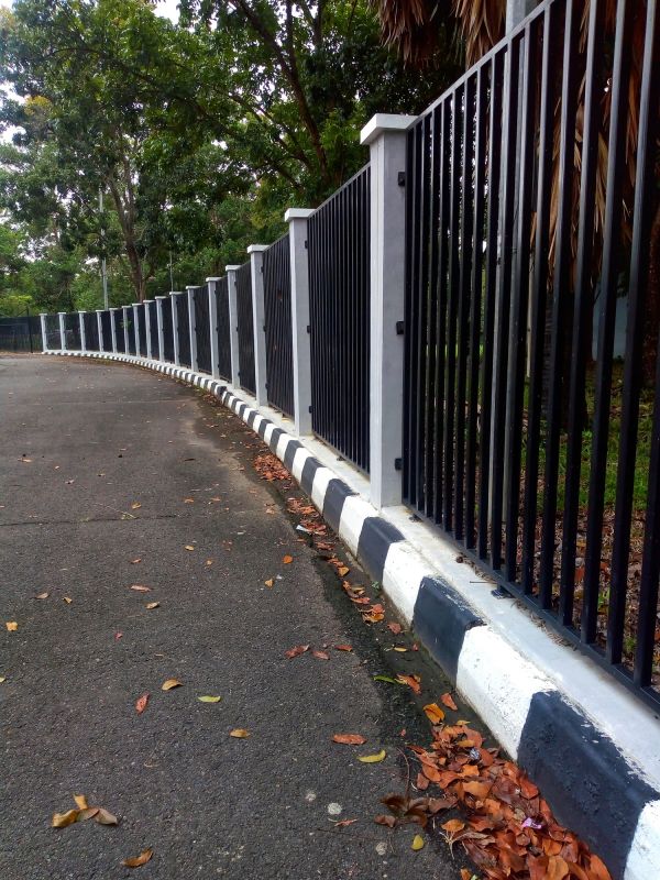 Aluminum Fence Painting